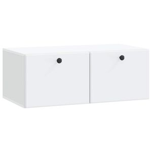 vidaXL Sein&auml;lle asennettava TV-kaappi 78,5 x 41 x 30 cm valkoinen