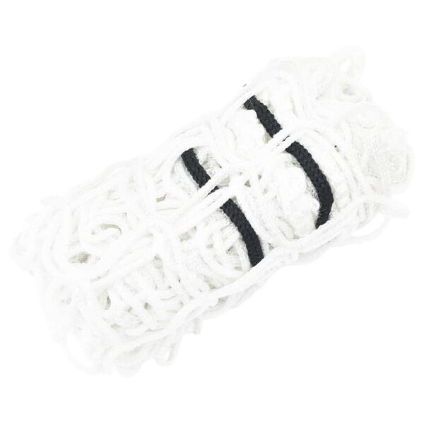 vidaXL Hein&auml;verkot 2 kpl py&ouml;re&auml; valkoinen 75x75 cm PP