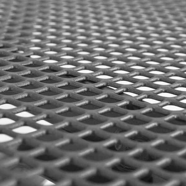 vidaXL 7-osainen Puutarhan ruokailuryhm&auml; ter&auml;s antrasiitti