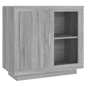 vidaXL Senkki harmaa Sonoma 80x40x75 cm