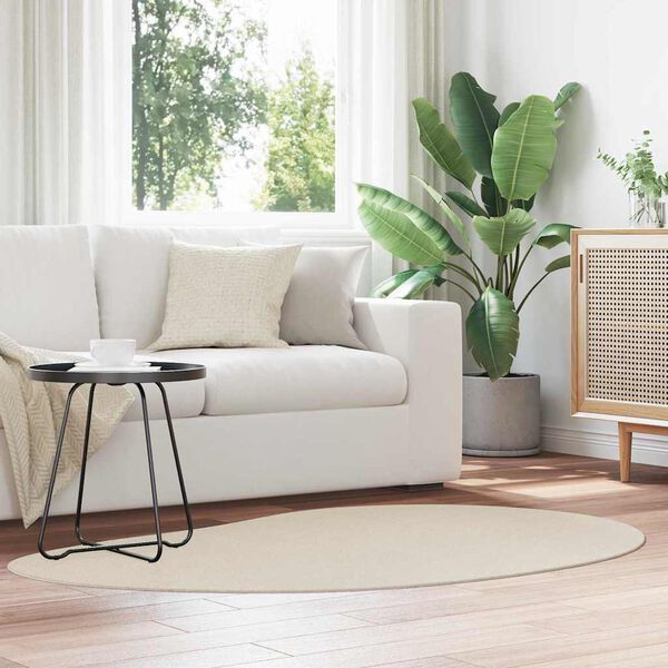 vidaXL Alue matot HUARTE Beige 120 x 170 cm Polyesteri