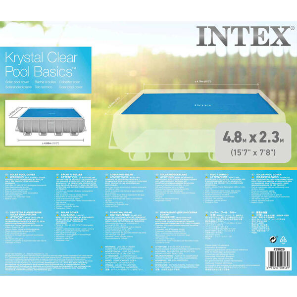 Intex Uima-altaan aurinkoenergiasuoja 488x244 suorakulmainen