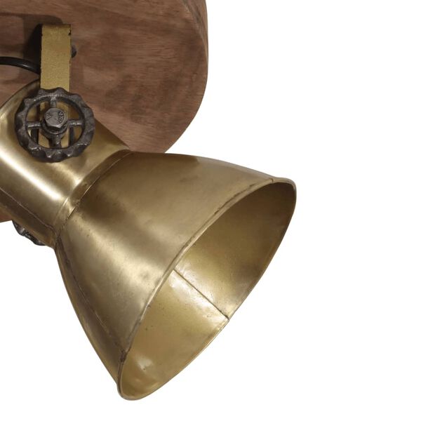 vidaXL Kattovalaisin 25 W antiikkimessinki 50x50x25 cm E27