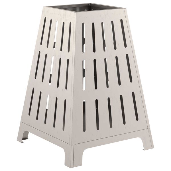 vidaXL Tulisija Ruskea 50 x 50 x 70 cm Kulunut teräs