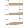 vidaXL 3-tasoinen kirjahylly tammi 60x27,6x90,5 cm tekninen puu
