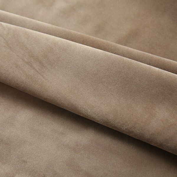 vidaXL Pimennysverhot koukuilla 2 kpl sametti beige 140x175 cm
