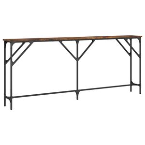 vidaXL Konsolip&ouml;yt&auml; savutammi 180x23x75 cm tekninen puu
