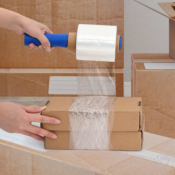 vidaXL Stretch Films 10 kpl Läpinäkyvä 23 µm 10 cm x 300 m