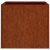 vidaXL Kukkalaatikot 2 kpl 32x30x29 cm Corten ter&auml;s