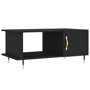 vidaXL Sohvap&ouml;yt&auml; musta 90x50x40 cm tekninen puu