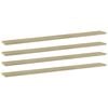 vidaXL Kirjahyllytasot 4 kpl Sonoma-tammi 100x10x1,5 cm lastulevy