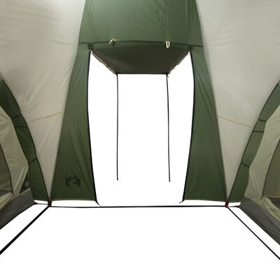vidaXL Perheteltta kupoli 6 henkilölle vihreä vedenkestävä