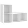 vidaXL TV-tasot 2 kpl valkoinen 72x35x36,5 cm tekninen puu