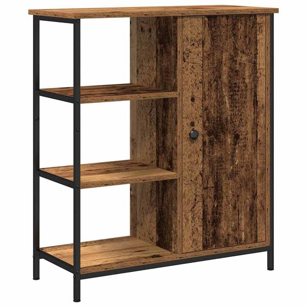 vidaXL Sivup&ouml;yt&auml; Vanha puu 70 x 30 x 80 cm