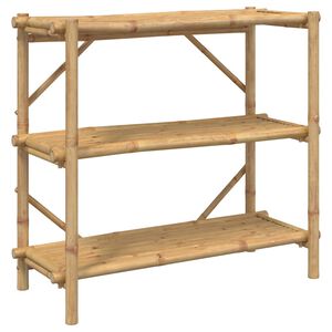 vidaXL 3-tasoinen Hylly 100x40x90 cm bambu