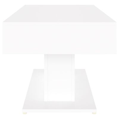 vidaXL Sohvapöytä valkoinen 96x50x45 cm lastulevy