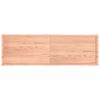 vidaXLP&ouml;yt&auml;levy ruskea 200x60x(2-4)cm k&auml;sitelty t&auml;ystammi el&auml;v&auml; reuna