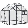 vidaXL Aviaario antrasiitti 1,79x2x1,85 m alumiini
