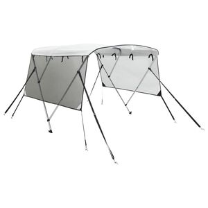 vidaXL 3-kaarinen Bimini-kate verkkosivuseinill&auml; 183x(154-167)x137 cm