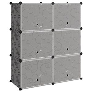 vidaXL Kenkäteline musta 84,5x31x93,5 cm PP