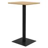 vidaXL Bistrop&ouml;yt&auml; tammen v&auml;rinen 70x70x107 cm