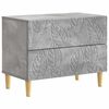 vidaXL Y&ouml;p&ouml;yt&auml; Betoninharmaa 62 x 34,5 x 48 cm Tekninen puu