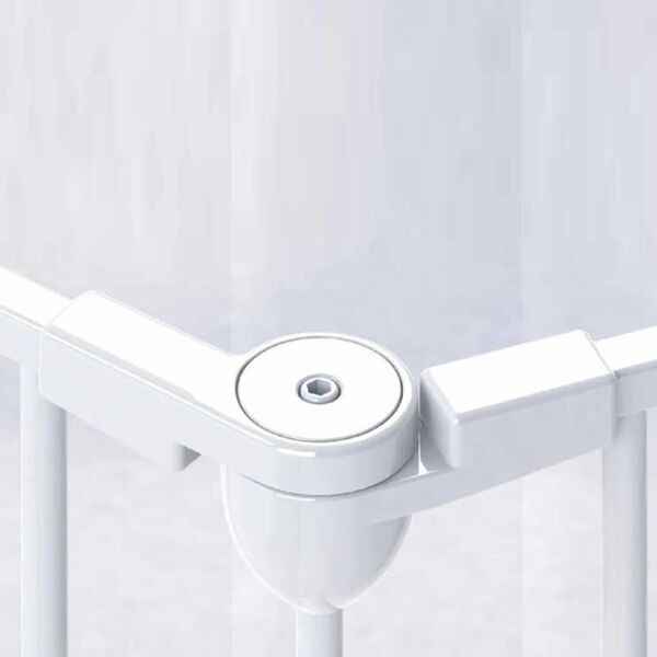 Noma 5-paneelinen turvaportti Modular metalli valkoinen