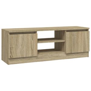 vidaXL TV-taso ovella Sonoma tammi 102x30x36 cm