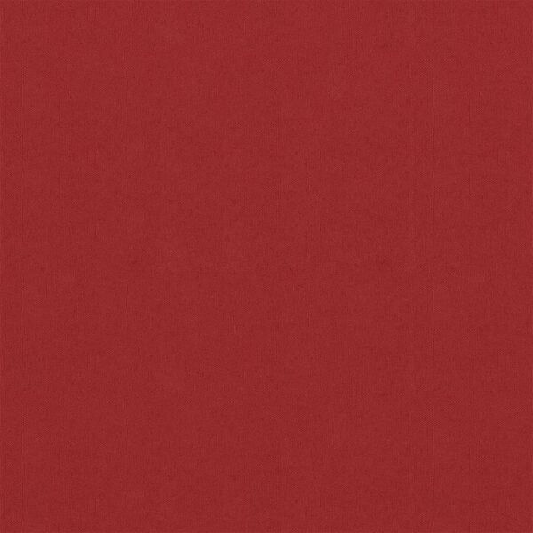 vidaXL Parvekkeen suoja punainen 90x400 cm Oxford kangas