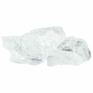 vidaXL Puutarhakivet Valkoinen 12 cm Lasi