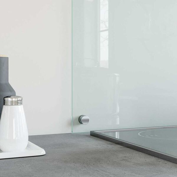 vidaXL Keittiön roiskesuoja läpinäkyvä 70x60 cm karkaistu lasi