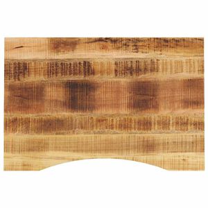 vidaXL P&ouml;yt&auml;levy kaarella 100x50x2,5 cm t&auml;ysi karkea mangopuu