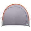 vidaXL Säilytysteltta harmaa ja oranssi vedenkestävä