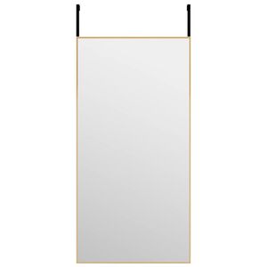 vidaXL Ovipeili kulta 40x80 cm lasi ja alumiini