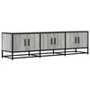 vidaXL TV-taso harmaa Sonoma 150x35x41 cm tekninen puu ja metalli
