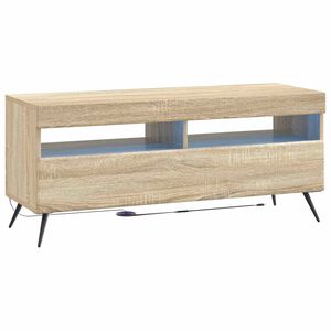 vidaXL LED TV-kaappi Sonoma-tammi Tekninen puu