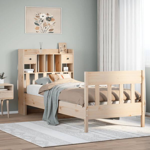 vidaXL S&auml;ngynrunko ilman patjaa 100x200 cm t&auml;ysi m&auml;nty