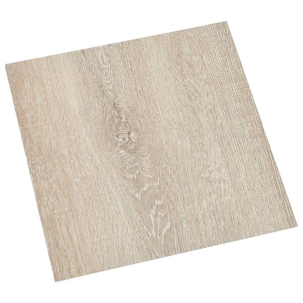 vidaXL Lattialankut 55 pcs Beige 5,11 m&sup2; Polyvinyylikloridi
