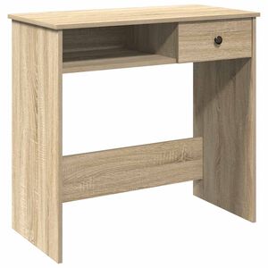 vidaXL Ty&ouml;p&ouml;yt&auml; Sonoma-tammi 80x40x75 cm lastulevy