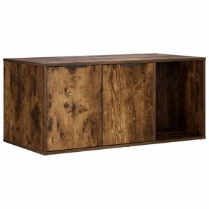 vidaXL Kissakotelo Huonekalu Savutammi 100 x 49 x 45 cm Tekninen puu
