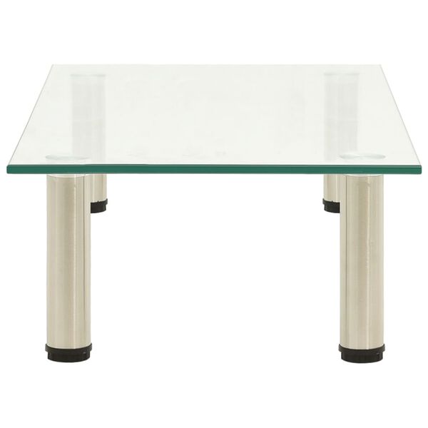 vidaXL TV-taso l&auml;pin&auml;kyv&auml; 60x35x17 cm karkaistu lasi