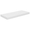 vidaXL Kelluvat seinähyllyt 4 kpl korkeakiilto valk 60x23,5x3,8 cm MDF
