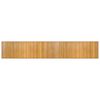 vidaXL Matto suorakaide luonnollinen 60x400 cm bambu