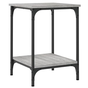 vidaXL Sohvap&ouml;yt&auml; harmaa Sonoma 40x40x55 cm tekninen puu