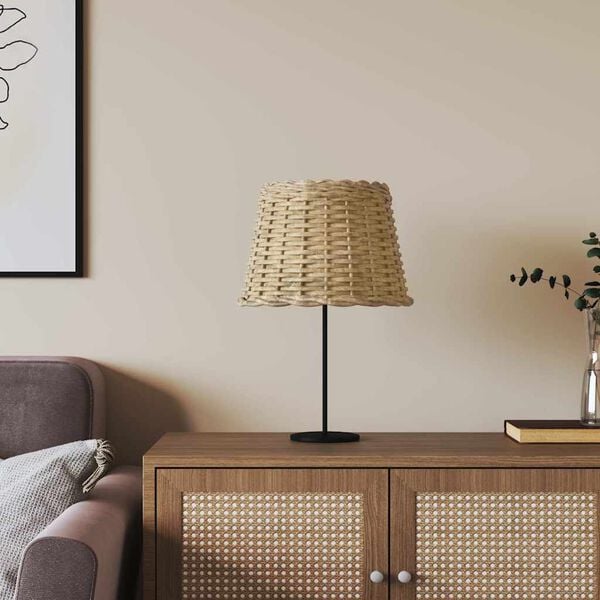 vidaXL Lampunvarjostin ruskea &Oslash;30x20 cm paju