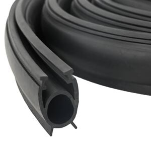 vidaXL Autotallin ovitiiviste Musta 41 x 33 mm 5,5 m