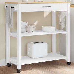 vidaXL Keitti&ouml;vaunu MONZA 84x40x88,5 cm t&auml;ysi m&auml;nty