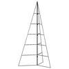 vidaXL Metallinen koristejoulukuusi musta 100 cm