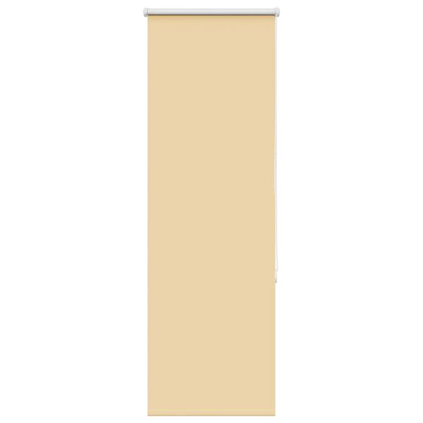vidaXL Rullaverho Blackout Beige 45x150 cm Kankaan leveys 40,7 cm