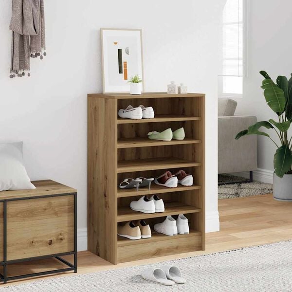 vidaXL Kenk&auml;kaappi artesaani tammi 60x35x92 cm tekninen puu